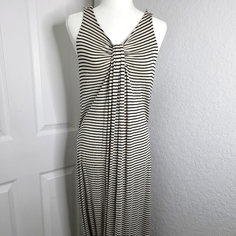 CHELSEA & VIOLET Striped Maxi Dress